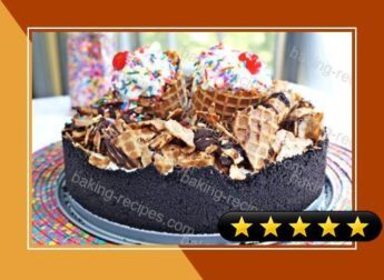 Ice Cream Cone Explosion Cake recipe