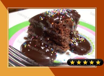 Microwave Chocolate Snack Cake recipe