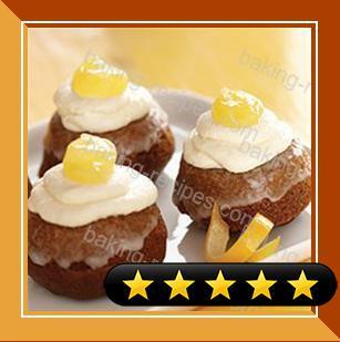 Lemon Gingerbread Mini Cakes recipe