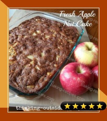 Fresh Apple Nut Cake recipe