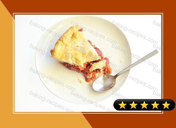 Strawberry Rhubarb Pie recipe