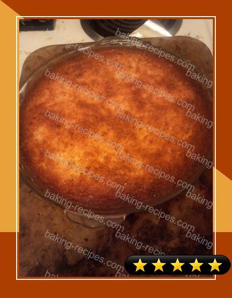 Impossible Coconut Caramel Custard Pie recipe