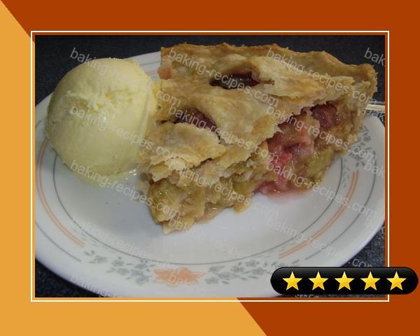 Rhubarb Pie recipe