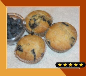 Blueberry Banana Snack Cakes recipe