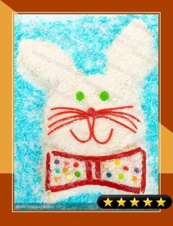 Cute Bunny Cake for Easter recipe
