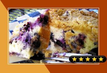 Blueberry Cream Coffee Cake recipe