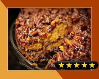 Caramel Pecan Pumpkin Cake recipe