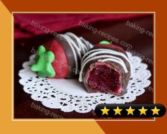 Chocolate Covered Strawberry Cake Balls recipe