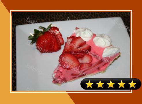 Strawberries & Cream Pie recipe