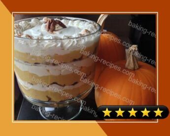 Vanilla Bean Pumpkin Pie Trifle recipe