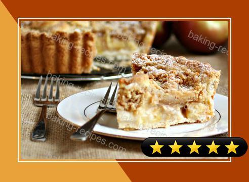 Deep Dish Dutch Apple Pie with Peanut Butter Streusel recipe
