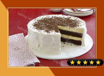 Chocolate-Orange Cheesecake Layer Cake recipe