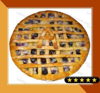 Simple Blueberry Pie recipe