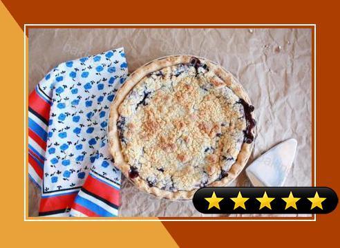 Gluten-Free Blueberry Crumb Pie recipe