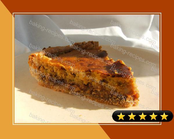 Praline Pumpkin Custard Pie recipe