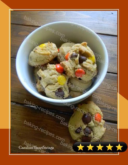 Reeses Pieces Peanut Butter Cookies recipe