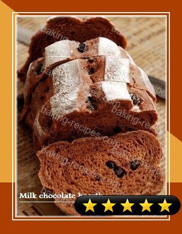 Milk Chocolate Hearth Bread recipe