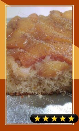 Peach Upside-Down Cake recipe