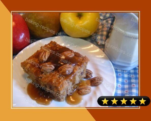 Apple Pudding Cake With Butterscotch Sauce recipe