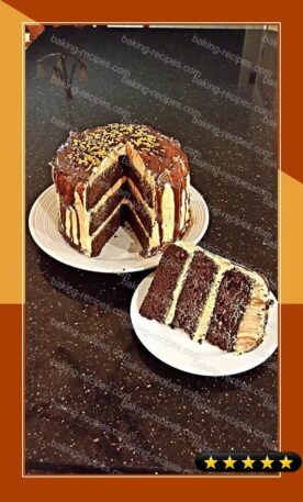 Chocolate Pumpkin Layer Cake recipe