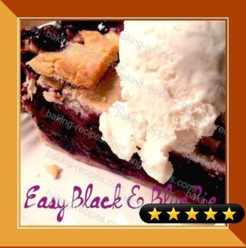 Easy Black and Blue Pie recipe