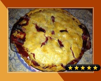 Rhubarb & 3 Berry Pie recipe