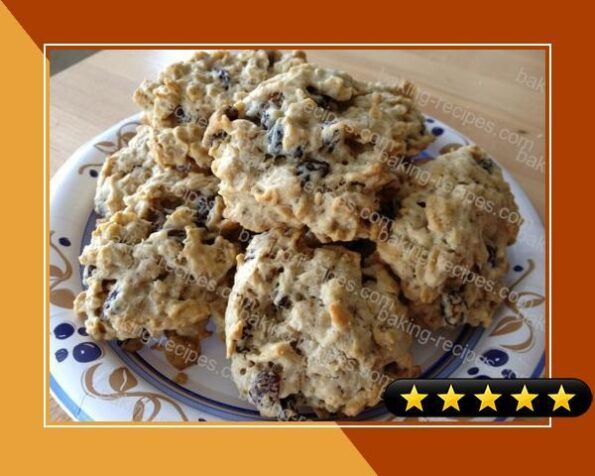 Oatmeal Raisin Cookies Made With Splenda Sugar Blend for Baking recipe