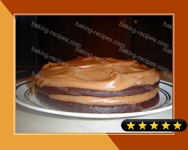 Flourless Chocolate Heart Cake recipe