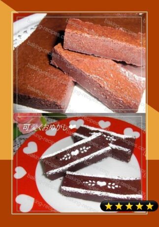 Baked Chocolate Cake for Valentine's Day recipe