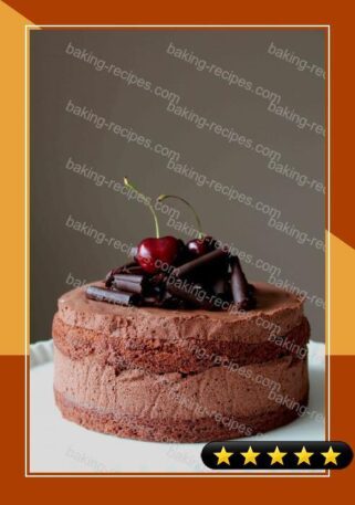 Cherry Chocolate Mousse Cake recipe
