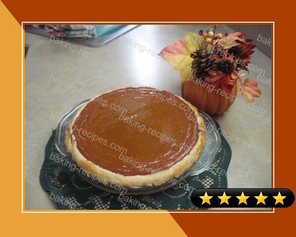 Buckwheat Honey Pumpkin Pie recipe