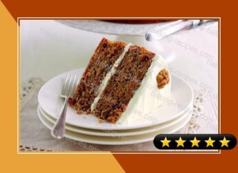Mary Berry's Carrot and Walnut Cake with Cream Cheese Icing Recipe recipe