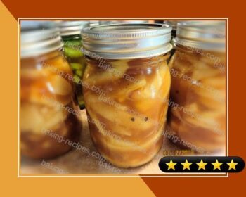 Apple Pie Filling with Vanilla & Buttershots! Canning recipe