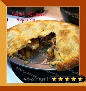 Semi-Clean Apple Pie recipe