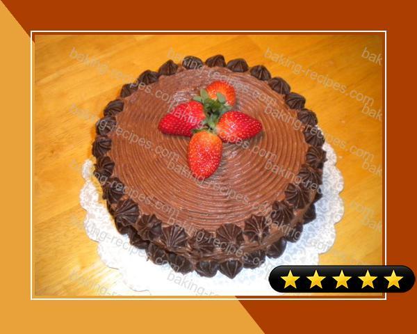 Chocolate-Covered Strawberries Cake recipe