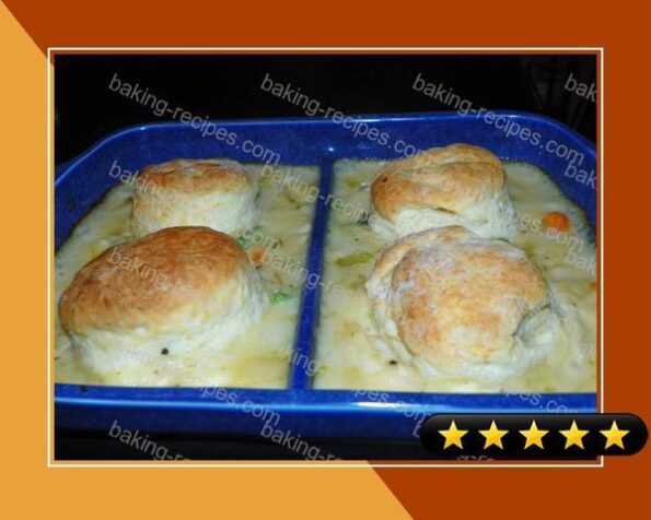 Chicken Pot Pie With Buttermilk Biscuit Crust recipe