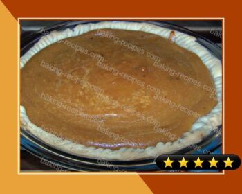 Canadian Brown Sugar Pie recipe