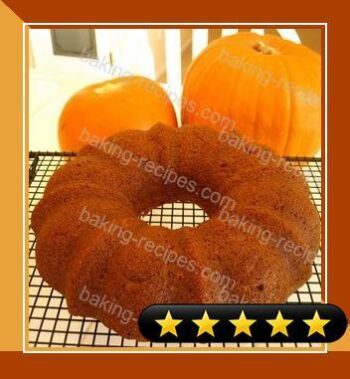 Naked Pumpkin Cake Gluten Free recipe
