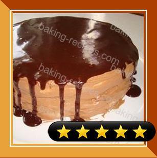 Chocolate Cinnamon Hazelnut Meringue Cake recipe