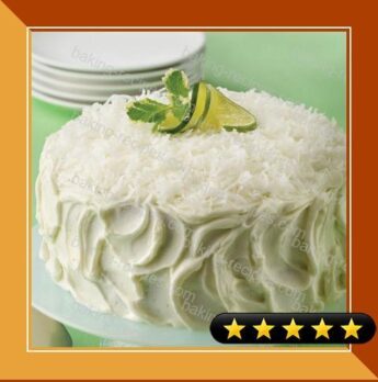 Coconut Lime Layer Cake recipe