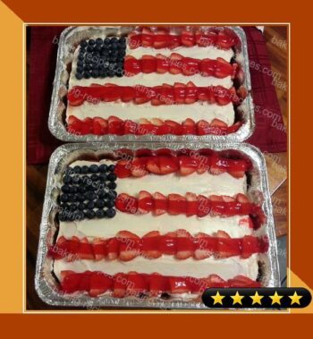 Flag Cake recipe