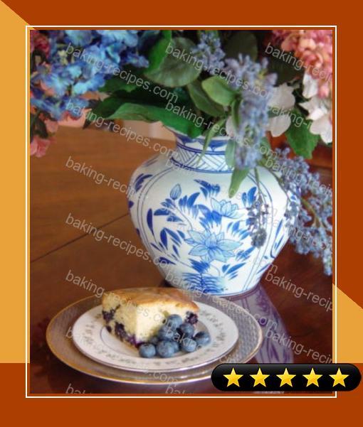 Blueberry Sour Cream Cake recipe