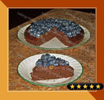 Chocolate Blueberry Cake recipe
