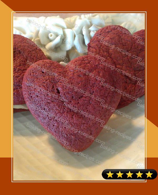 Chocolate Chip Red Velvet Whoopie Pies recipe