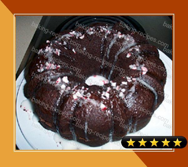 Chocolate Bundt Cake With Peppermint Glaze recipe