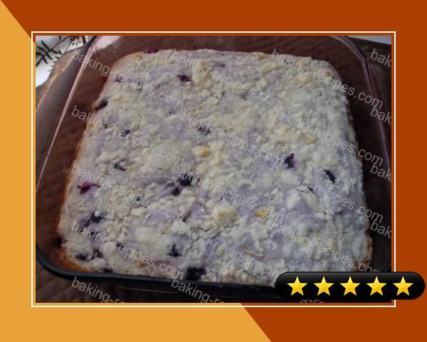 Blueberry Cream Cheese Coffee Cake recipe