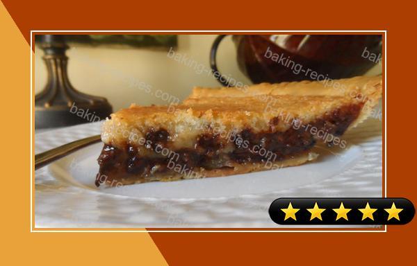 Chocolate Chip-Buttermilk Custard Pie recipe