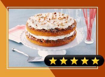 Pumpkin-Praline Layer Cake recipe