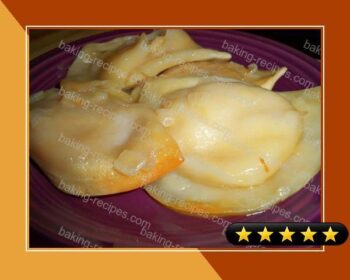 Crock Pot Potluck Pierogies With Sauteed Onions and Butter recipe