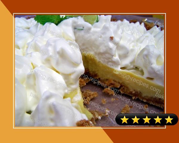 Mojito Pie (Lower Fat Than Regular Key Lime Pie) recipe